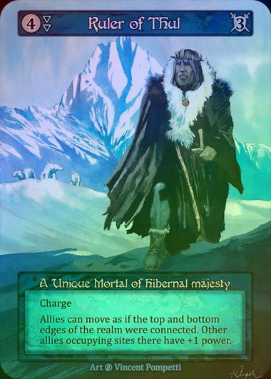 【FOIL】[Water] Ruler of Thul [beta-Unique]